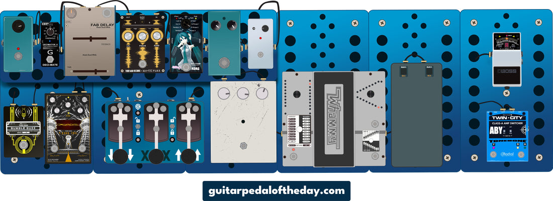 Jack White Amazing Pedalboard - 2024